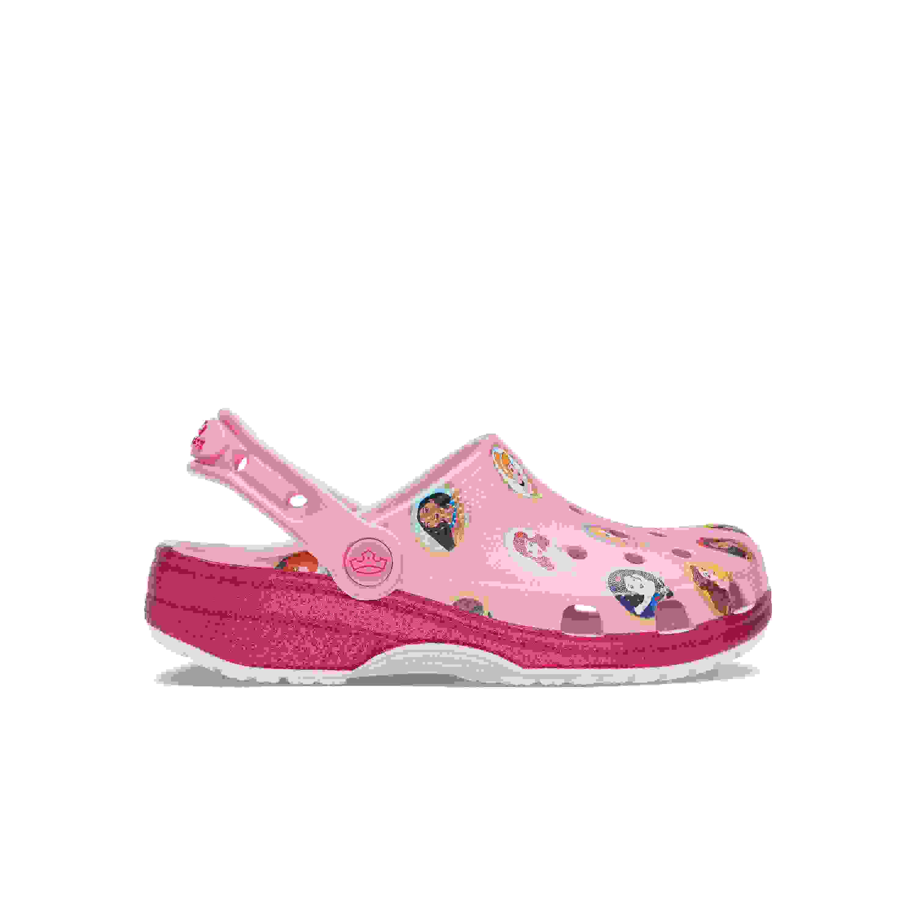 Crocs Classic Disney Princess Preschool Girls' "Pink" Clog